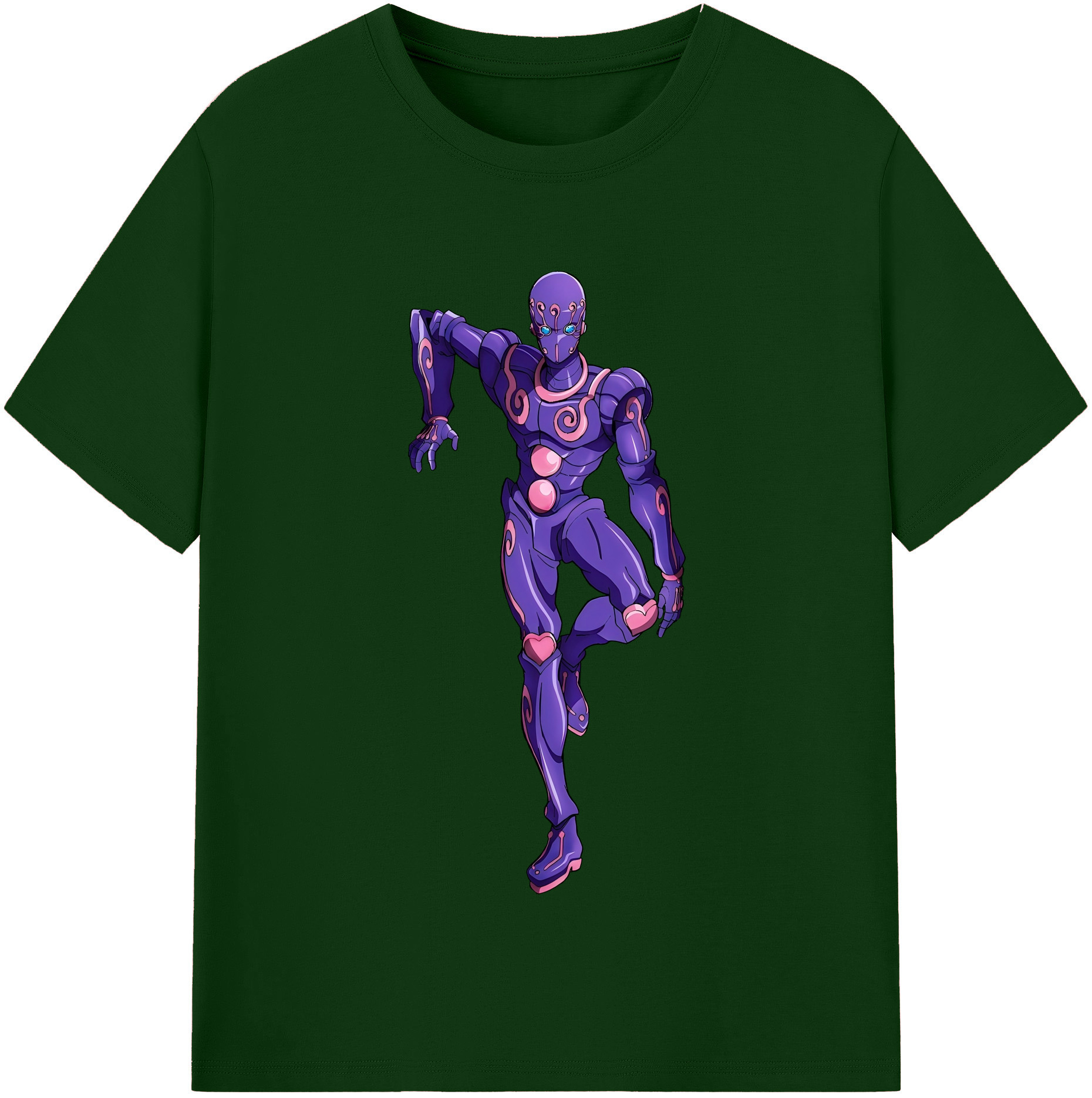 （画像用） ジョジョの奇妙な冒険 JoJo's Bizarre Adventure 綿100％半袖Tシャツ（フロントプリント）
